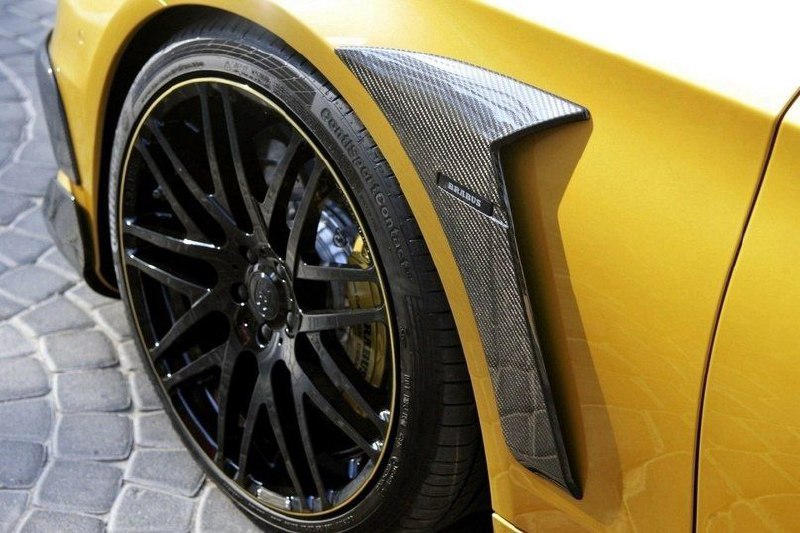 Mercedes benz s class (w222) Brabus rocket 900 Desert Gold Edition 7