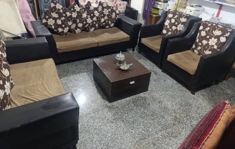 🎺 شیپور آمل 🎺: مبل هفت نفره با میز فقط 3/300🌹از نور 🧿🧿❌❌🌹🌹