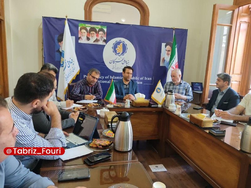 تبریز فوری: نشست مشترک کارگروه هوش مصنوعی بنیاد نخبگان و پلیس فتا در تبریز برگزار شد🔹نشست مشترک کارگروه هوش مصنوعی بنیاد نخبگان و پل