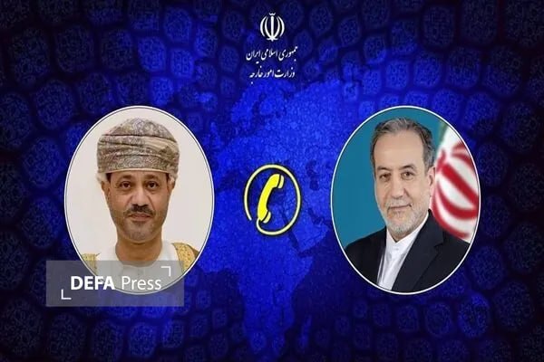 خبرگزاری دفاع مقدس: 💢گفتگوی تلفنی وزیران خارجه ایران و عمان درباره تحولات منطقه🔸عباس عراقچی و بدر البوسعیدی در گفتگوی تلفنی درباره تازهترین