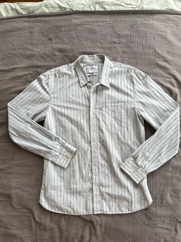 1) Levi’s рубашка slim-fit, Размер XL, Состояние 10/10, 60 gel — фото 1