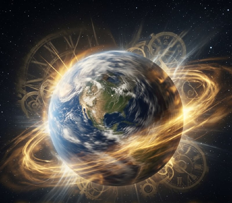 For the first time in history, Earth may require a negative leap second.Scientists report that our planet’s recent acceleration in rotation speed could soon compel global timekeepers to subtract a second from official time, an unprecedented step never taken before.Since atomic clocks were developed in the 1950s, researchers have measured Earth’s rotation with extreme precision. They found that a day is not always exactly 24 hours. Its length fluctuates by tiny amounts, usually milliseconds, as the planet’s spin speeds up or slows down. These variations are imperceptible to humans but critical for modern technology.GPS satellites, telecommunications, financial markets, and computer networks all depend on ultra-precise timing. For decades, Earth’s long-term trend was a gradual slowing, largely due to tidal friction caused by the Moon’s gravity. To keep atomic time (UTC) aligned with solar time, officials have added 27 positive leap seconds since 1972.Recently, however, Earth has been spinning noticeably faster. July 5, 2024, marked the shortest day ever recorded, completing its rotation 1.66 milliseconds early. Several other days in recent years have come close to this record.Much of this acceleration is attributed to dynamic processes in Earth’s liquid outer core, where shifts in mass distribution can alter rotation speed, analogous to a figure skater spinning faster by drawing in their arms.If the current trend persists, the world could face its first negative leap second, in which one second is removed rather than added to official time.We are not on the verge of losing a second immediately. Many experts anticipate that leap seconds will be phased out entirely by international agreement before a negative one becomes necessary.[Agnew, D. C. A global timekeeping problem postponed by global warming. Nature 628, 333–336 (2024). DOI: 10.1038/s41586-024-07170-0]Science and facts💡