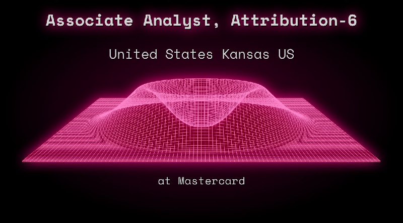 Web3 Associate Analyst, Attribution-6 United States Kansas US at Mastercard