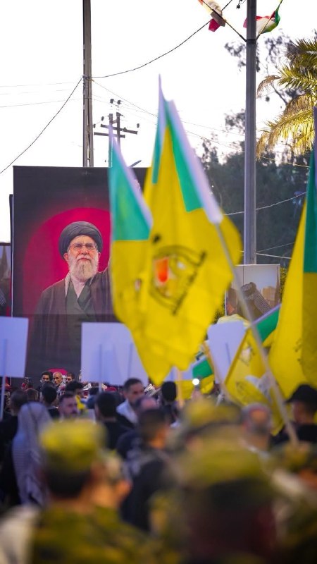 📸 מצב הרוח של נג'ף, שעה לפני תחילת טקס הלווייתו של מנהיג המהפכה שנהרג