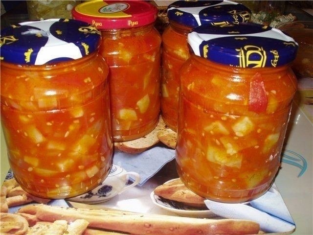 Image from a post by Соленья - Варенья - Заготовки