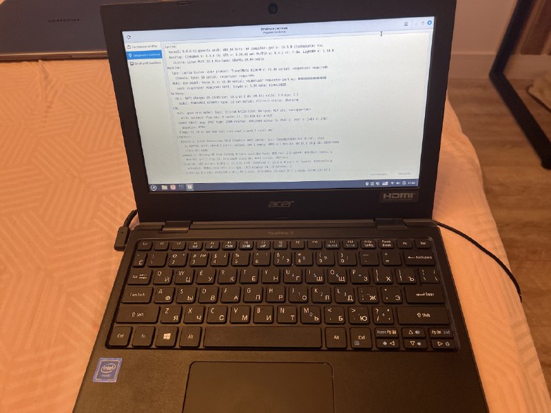Ноутбук Acer TravelMate B118-M — фото 1