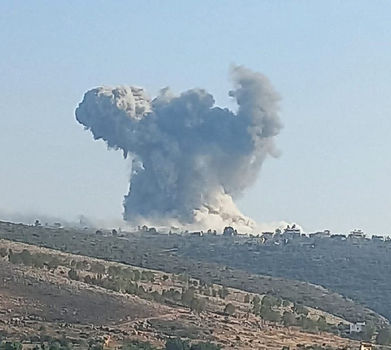 דחוף: הכיבוש מבצע פיגוע גדול בעיירה מג'דל זון, דרומית ללבנון.