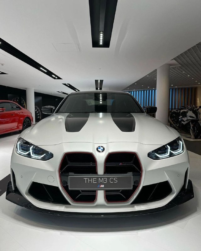 🇩🇪 BMW M3 CS (G80), 2023. Двигатель ─ бензиновый I6/L6/R6 Twin-Turbo 3.0 Мощно