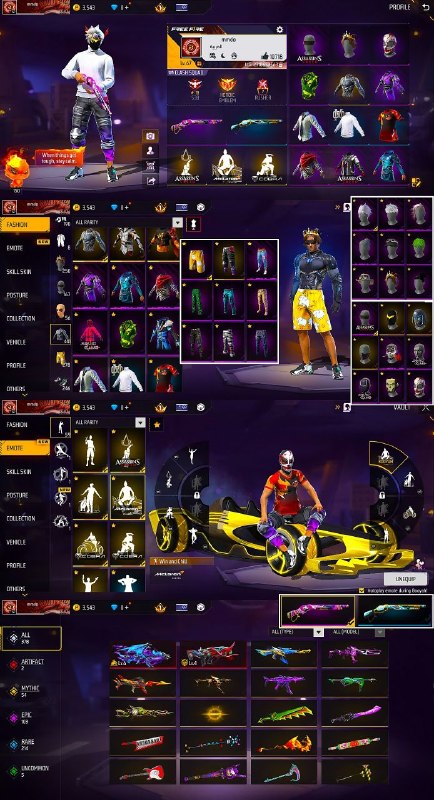 دنیای اکانت فری فایر freefire: 14500. Gh