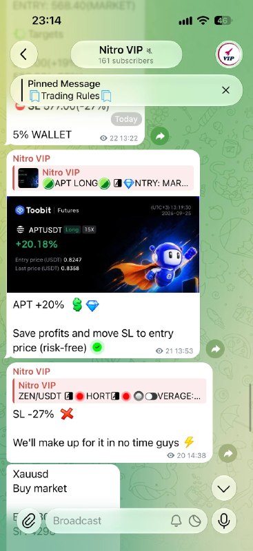 Image from a post by Nitro Signals