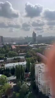 Kyiv was under attack almost all day. Targets were high-rise residential buildings, a business center and a university in the capital.