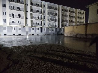 Nurafshon shahri IIB binosi va avtostansiyani oldidagi novostroyka