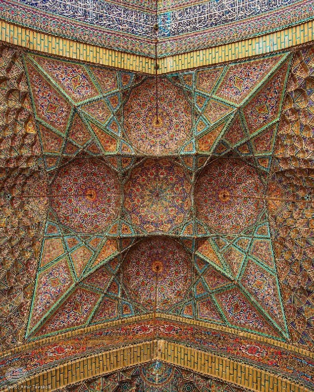 اخبارفوری و مهم: معماری و تزئینات مسجد نصیرالملک، شیراز@akhbare_moheem