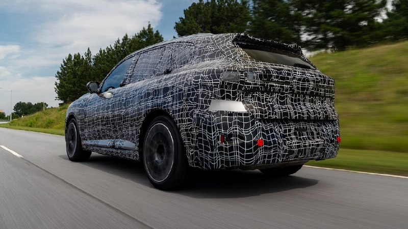BMW iX5: электрический “икс-пятёр” рассекретили с самой большой батареей в истор