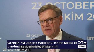 German Foreign Minister Waddapol on Iran: