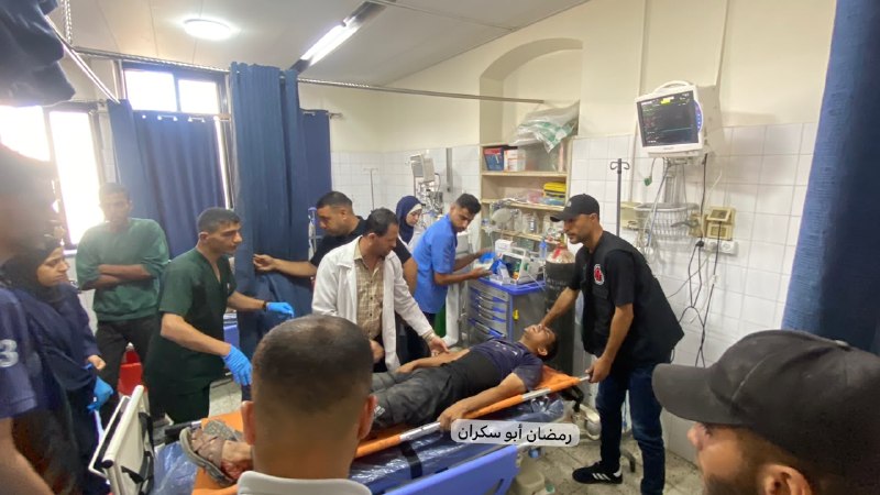 3 נפגעים ומספר פצועים כתוצאה מהפצצת ארטילריה של הכיבוש שכוונה להתקהלות בצומת דאולה בשכונת אל-זייתון בעיר עזה.