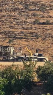 צה"ל הרס מתקנים חקלאיים בכפר דומה מדרום לשכם