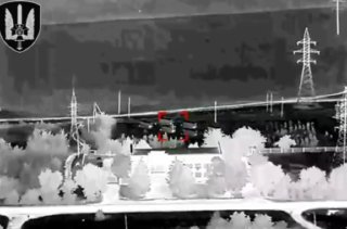 A Russian electronic warfare system was struck by Ukraine's 422nd Regiment.