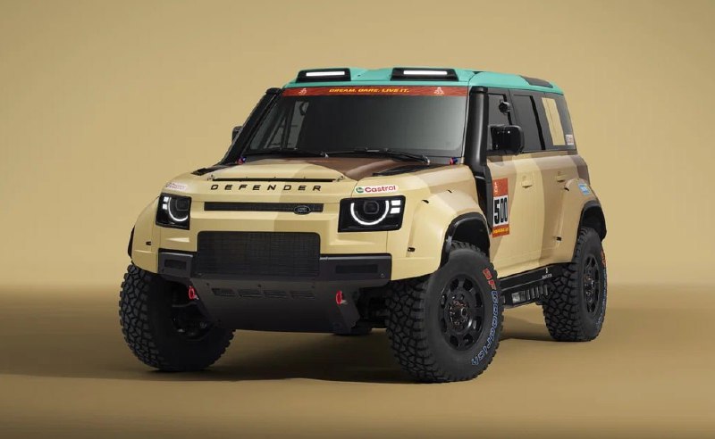 Land Rover показал гоночный Defender для «Дакара-2026»