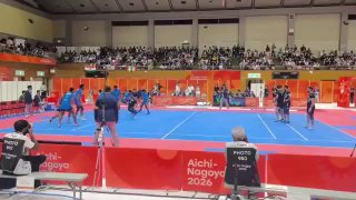 🎥 The start of the attractive competition between Iran and India in the men's heavyweight final to win the gold medal