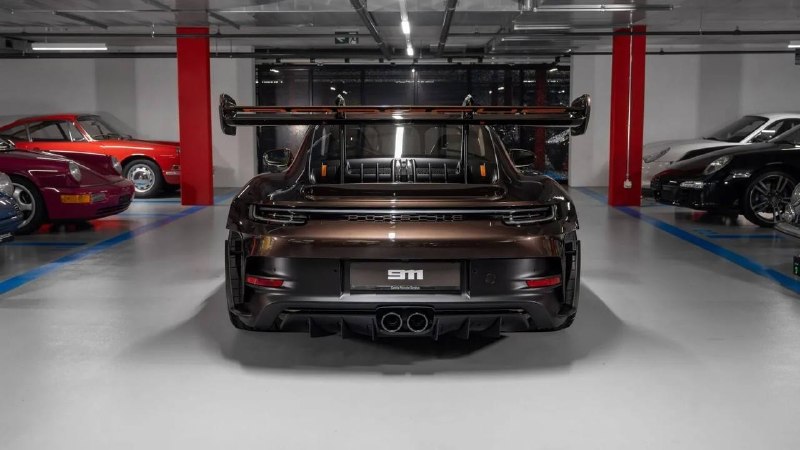 Porsche показала полностью коричневый 911 GT3 RS — отдел Sonderwunsch сделал уникальный спорткар в ц 5