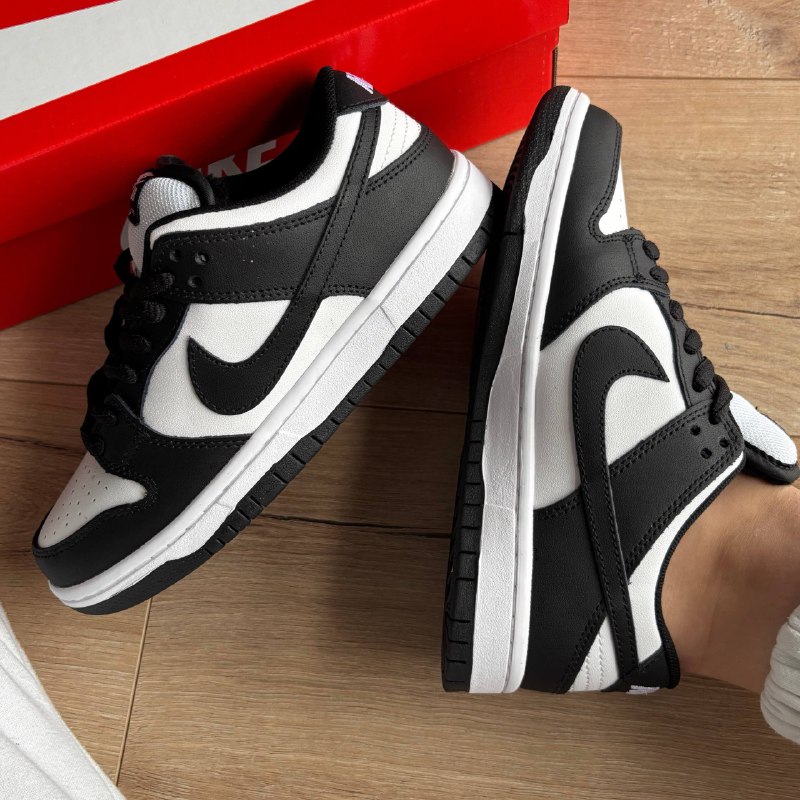 Nike Nike Dunk Black White ХУТРО, фото 2