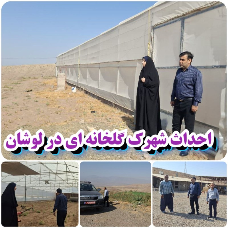 درفک خبر: 📢با پیگیری مسئولین استانی و شهرستانی:💥شهرک گلخانه ای در لوشان تاسیس می شود✅️خبر تکمیلی:https://dorfakkhabar.ir/?p=1859ht