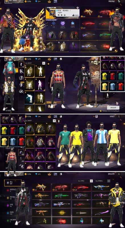 دنیای اکانت فری فایر freefire: 11800. Gh