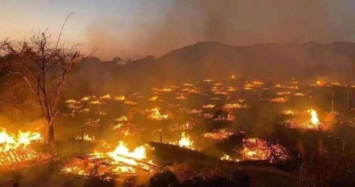 有感而發 佤族翁丁村「最後原始部落」大火 茅草屋全燒光