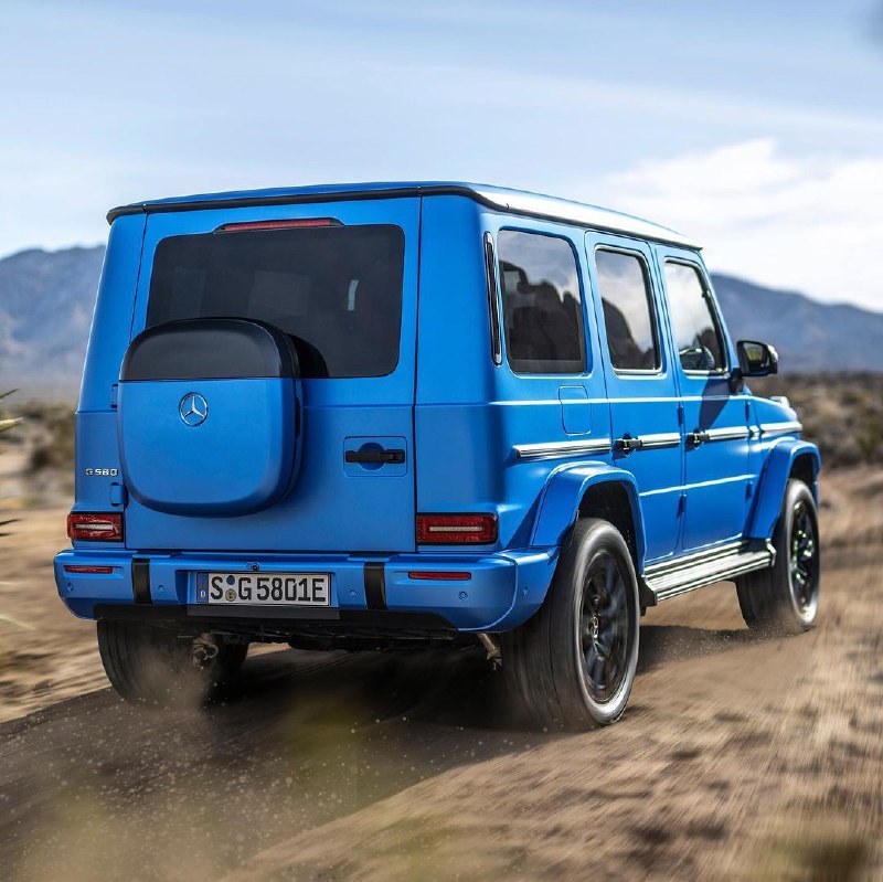 Бензиновый и электрический G-Class 5