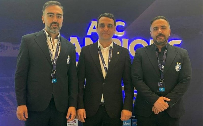 تـاج | اسـتقـلال: حضور نمایندگان استقلال در سالن محل قرعه کشی لیگ نخبگان آسیا💙@Esteghlal