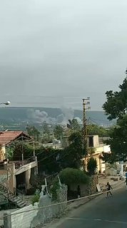 🔴 לפני דקות תקפו שני שבויים אוויריים באזור בית א-סיאד בדרום לבנון.