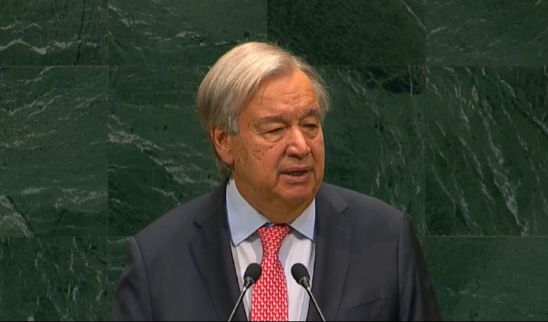 Guterres: The war should not escalate in the region.