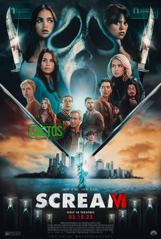 توییتر دانشجویی کردستان: #معرفی_فیلممعرفی فیلم ترسناک و پر هیجان مخصوص آخر شب!🎬فیلم Scream VIکارگردانان Tyler Gillett, Matt Bettinelli-Olpinسال ا