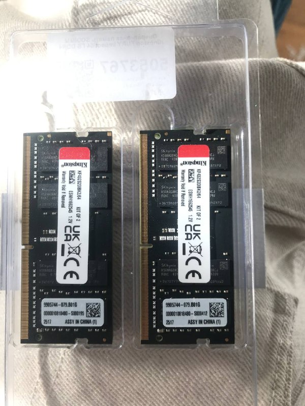 Оперативная память So-DIMM DDR4 2x32gb 3200mhz — фото 1