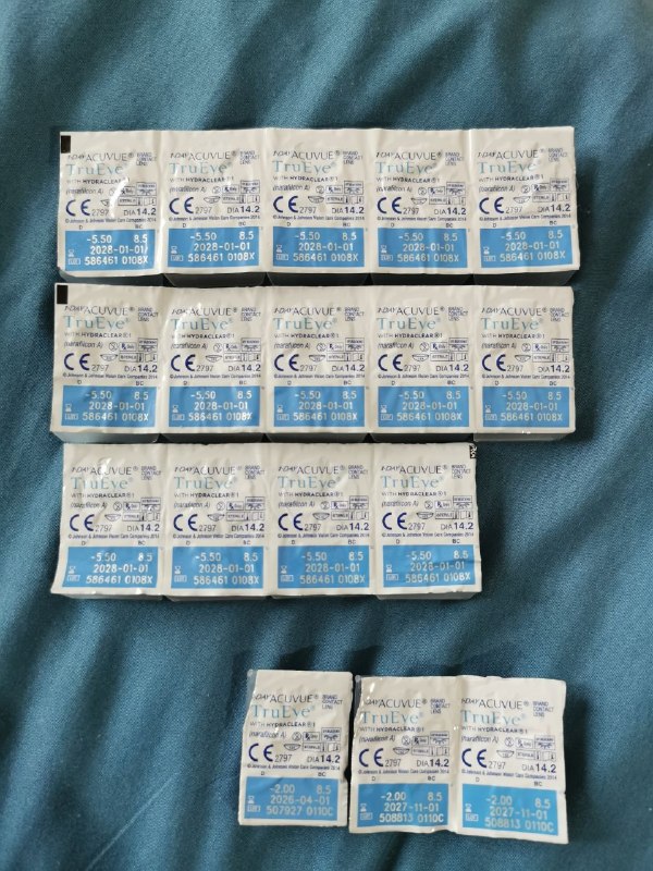 Продам Однодневные линзы Acuvue Trueye — фото 1