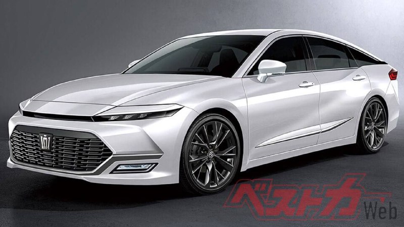 В Сети появились первые изображения модели Toyota Crown нового поколения