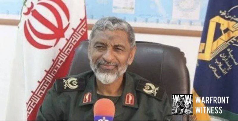 ️🇮🇷 אדמירל עורפי עלי עזמאי, לשעבר מפקד המחוז החמישי של חיל הים של משמרות המהפכה ולאחר מכן סגן מפקד חיל הי…