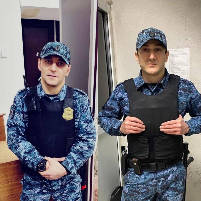 Судебные приставы Анзор Гасанов и Махач Далгатов, дежурившие в Верховном суде Дагестана, оказали помощь женщине, которой стало плохо. фото