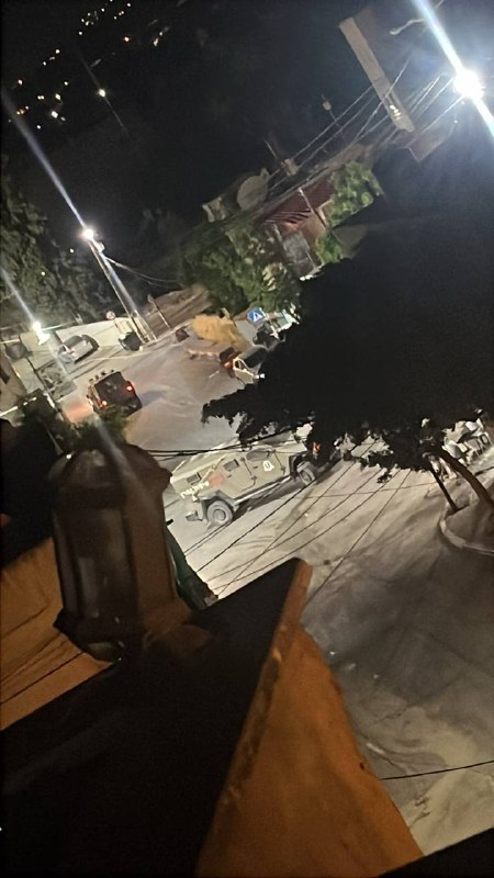 כוחות צה"ל פשטו על העיירה בורקין ממערב לג'נין