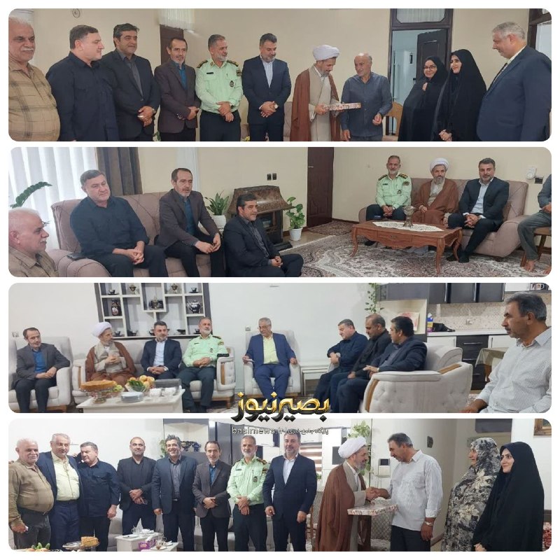 بصیرنیوز: 💢دیدار مسئولان فریدونکنار با آزادگان سرافراز♦️با حضور حجت‌الاسلام تقی‌پور امام جمعه، دکتر مرادی فرماندار، سرهنگ حسین‌زاد
