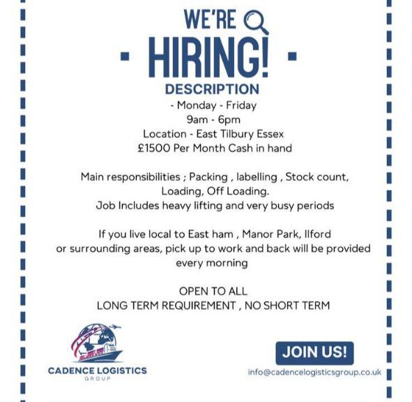 #Vacancy