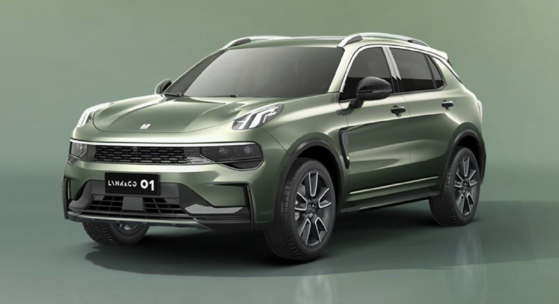 Компания Geely анонсировала обновленный кроссовер Lynk & Co 01 1