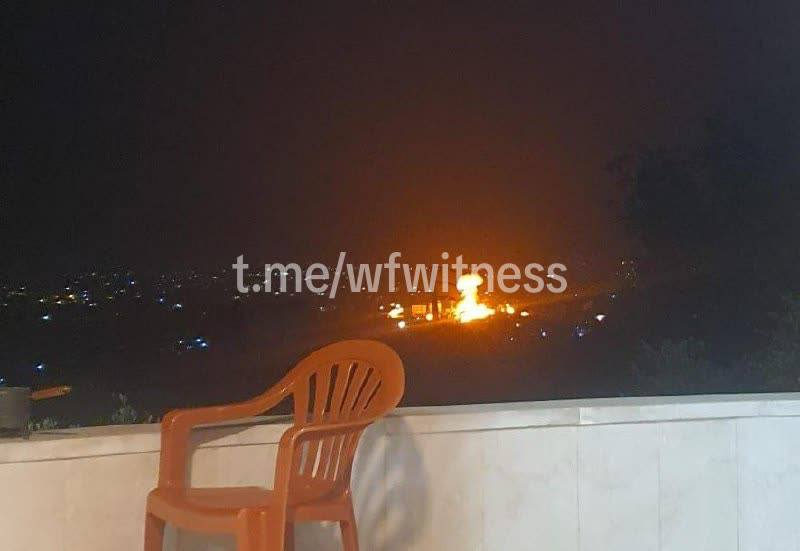 צה"ל תקף פעמיים מהאוויר בעיירה סאדיקין שבדרום לבנון