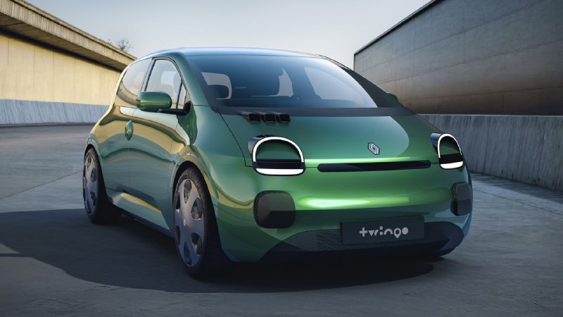 Renault испытывает новый электрический Twingo