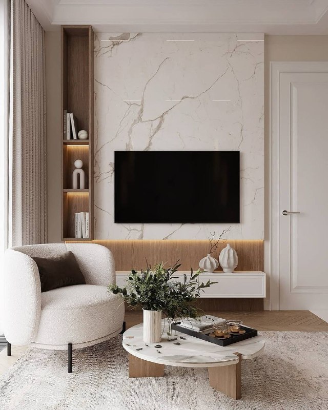 Стильная кухня-гостиная в приятной цветовой гамме. Дизайнер - Лидия Большакова - изображение 9 - стильная, кухня, гостиная