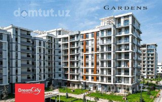 Gardens Tashkent city, 4 комнатная коробка 125м2