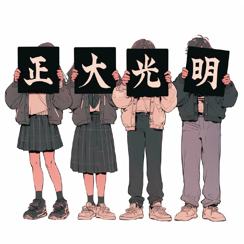 Midjourney 举牌小能手中文版来啦！纯 Midjourney 生成，无任何修改