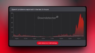 Пользователи массово жалуются на сбои в работе ChatGPTПо данным сервиса Downdetector, проблемы начались примерно в 17:00 по московскому времени и с тех пор обострились. Причины сбоя пока неизвестны.Другие популярные нейросети, такие как Grok и Gemini, рабо