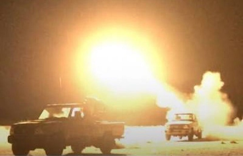 🔸 Saudi Arabian ground attack artillery north of Yemen